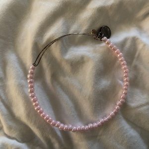 Alex and Ani Pink Beaded Bracelet